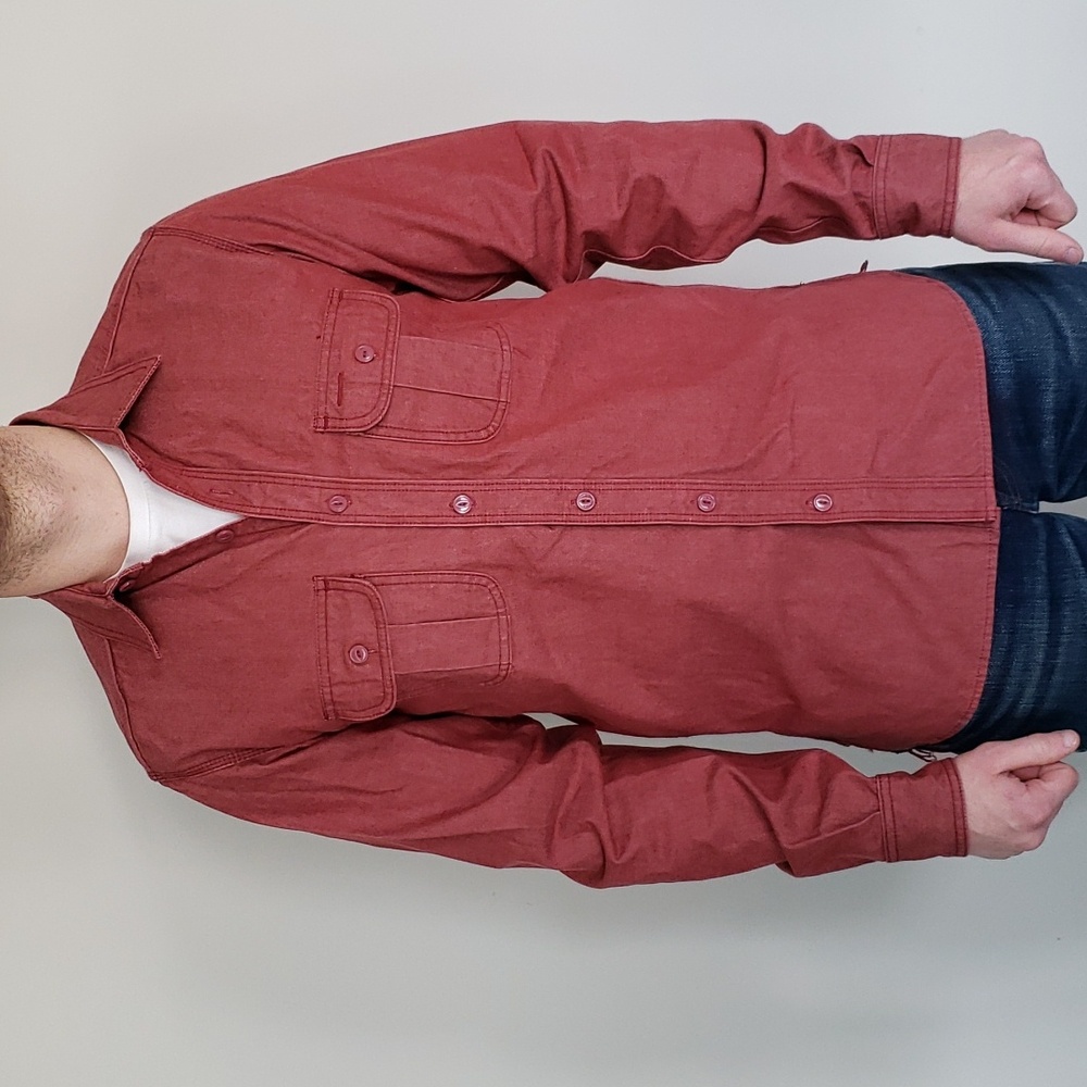 Men's Unbranded Brand Selvedge Button Down Shirt